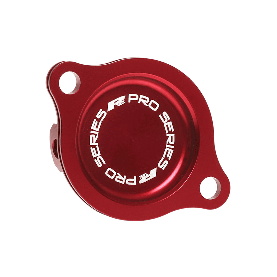 OIL FILTER COVER RED HON