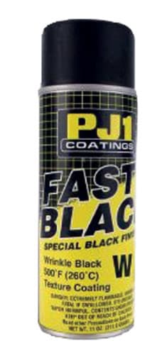 PJ1 Fast Black Wrinkle Texture Finish 12OZ