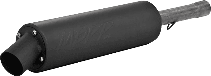 Mbrp Single Slip-On System W/ Utility Muffler Black Suzuki