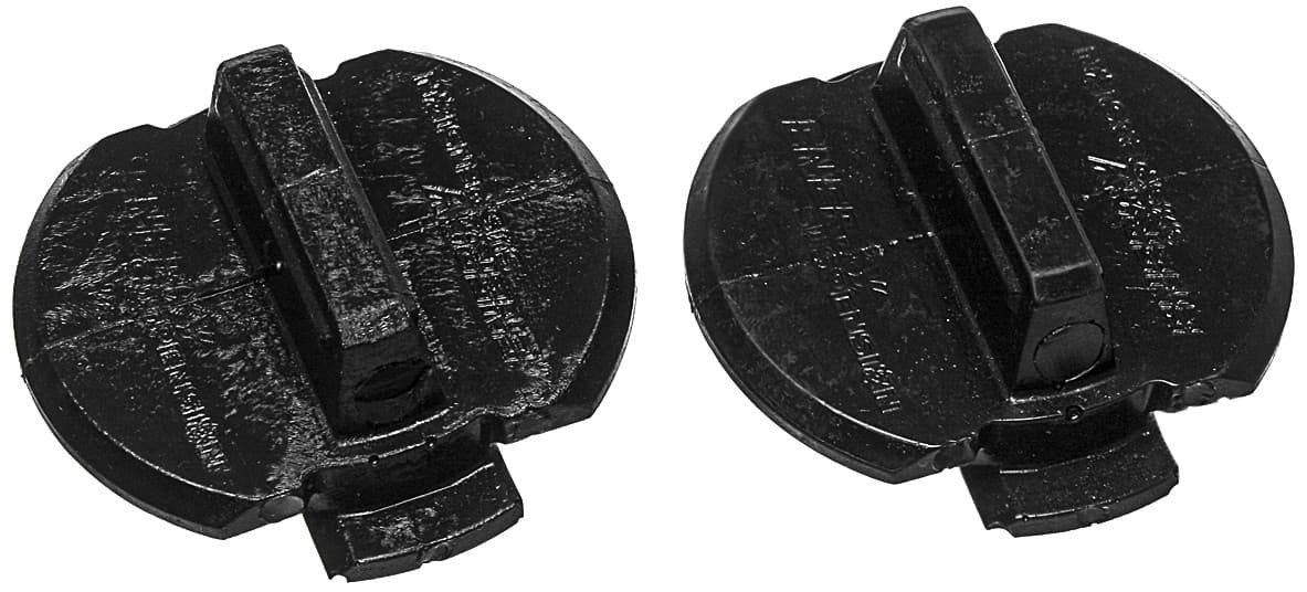 FOOTWELL DRAIN PLUG KIT BLACK POL