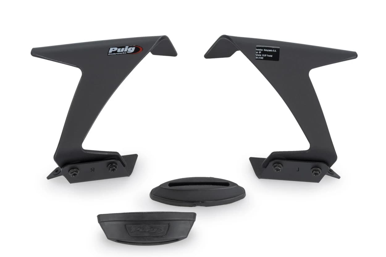 Puig Race Side Spoilers Matte Black BMW