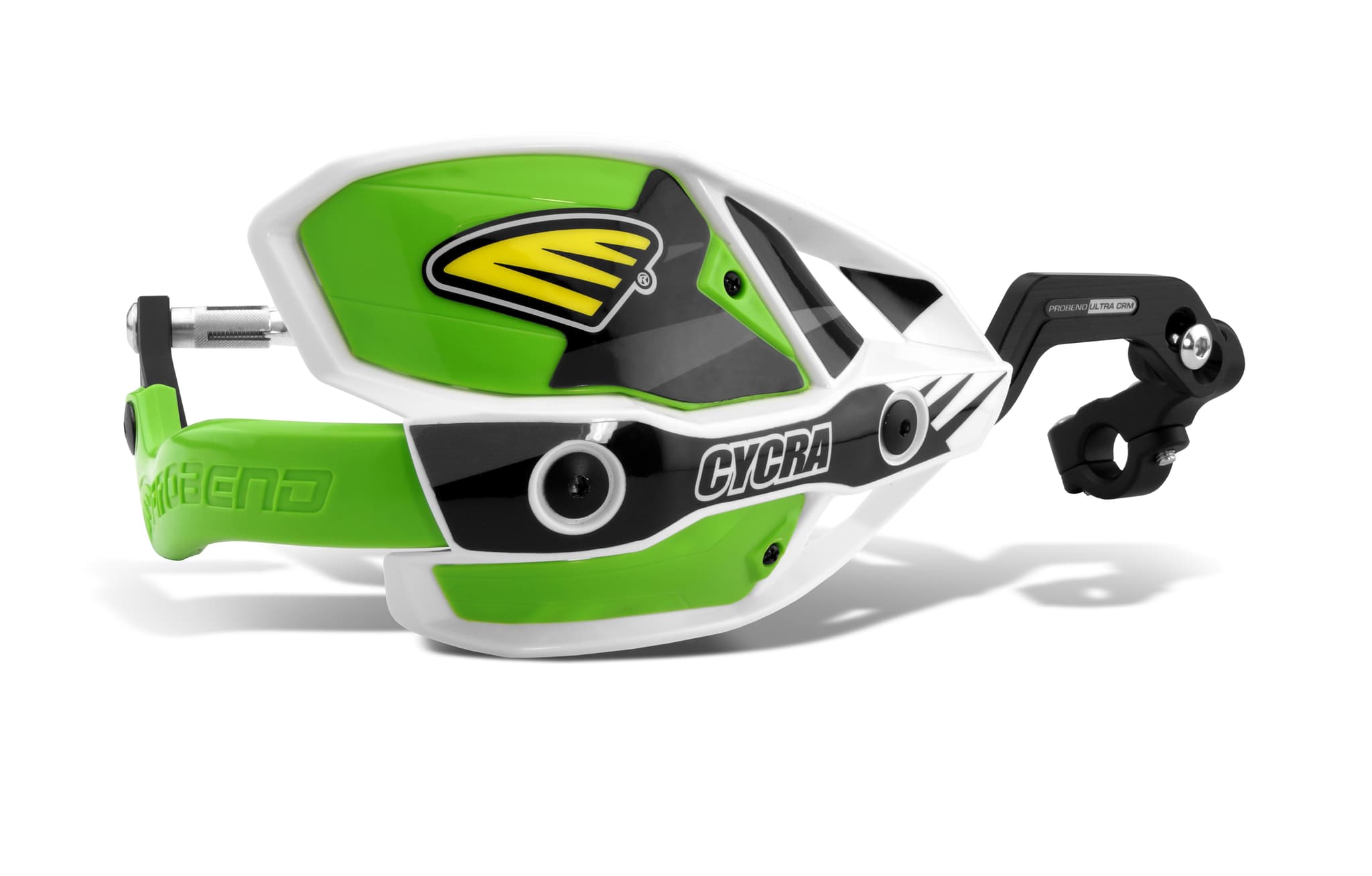 Cycra Crm Wrap Around Handguards 1-1/8" Clamp - White/Green