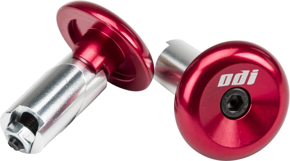 Odi Aluminum Bar End Plugs Red