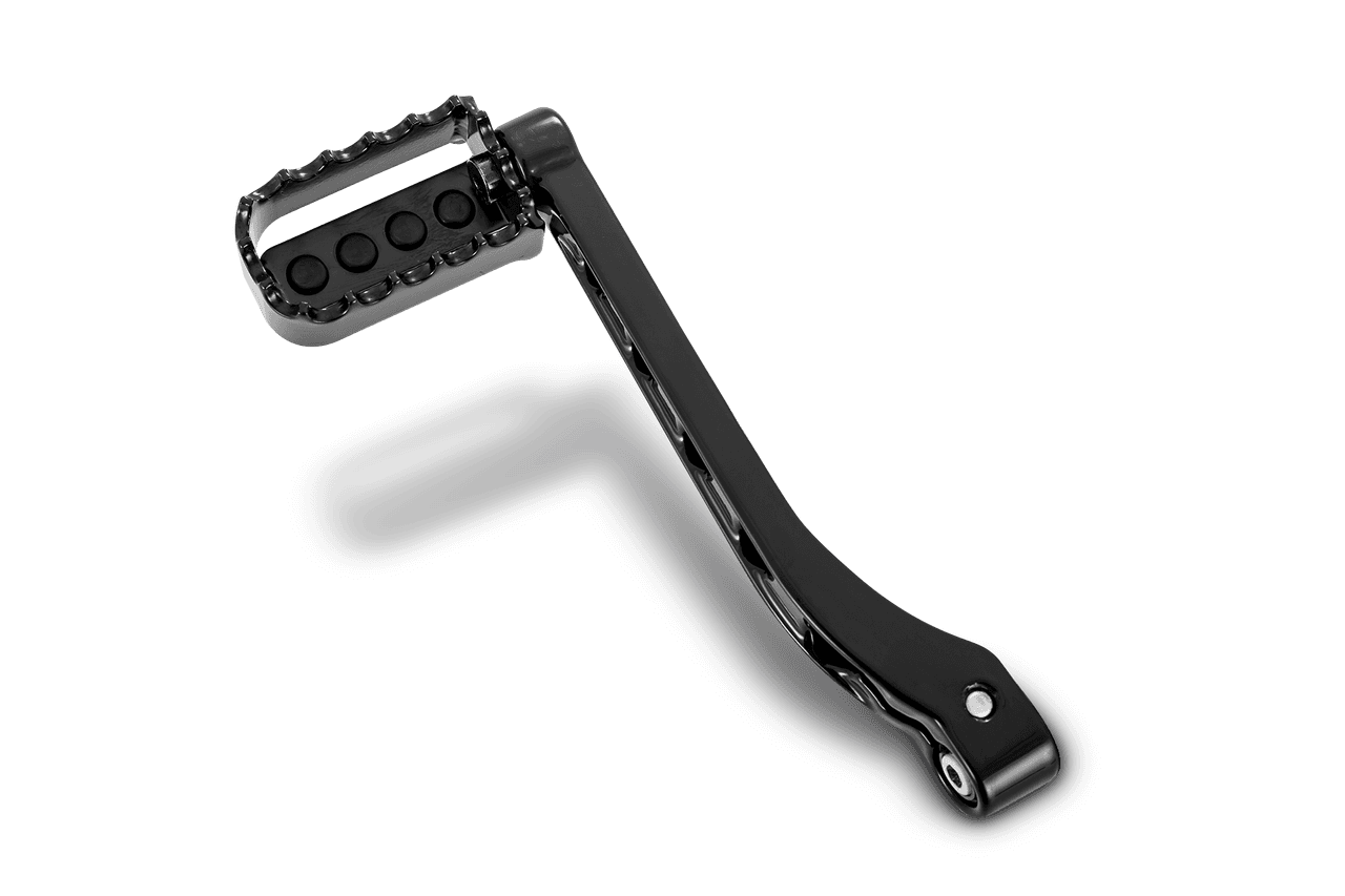 Burly Brand MX Style Shift Arm Black W/ Toe Peg