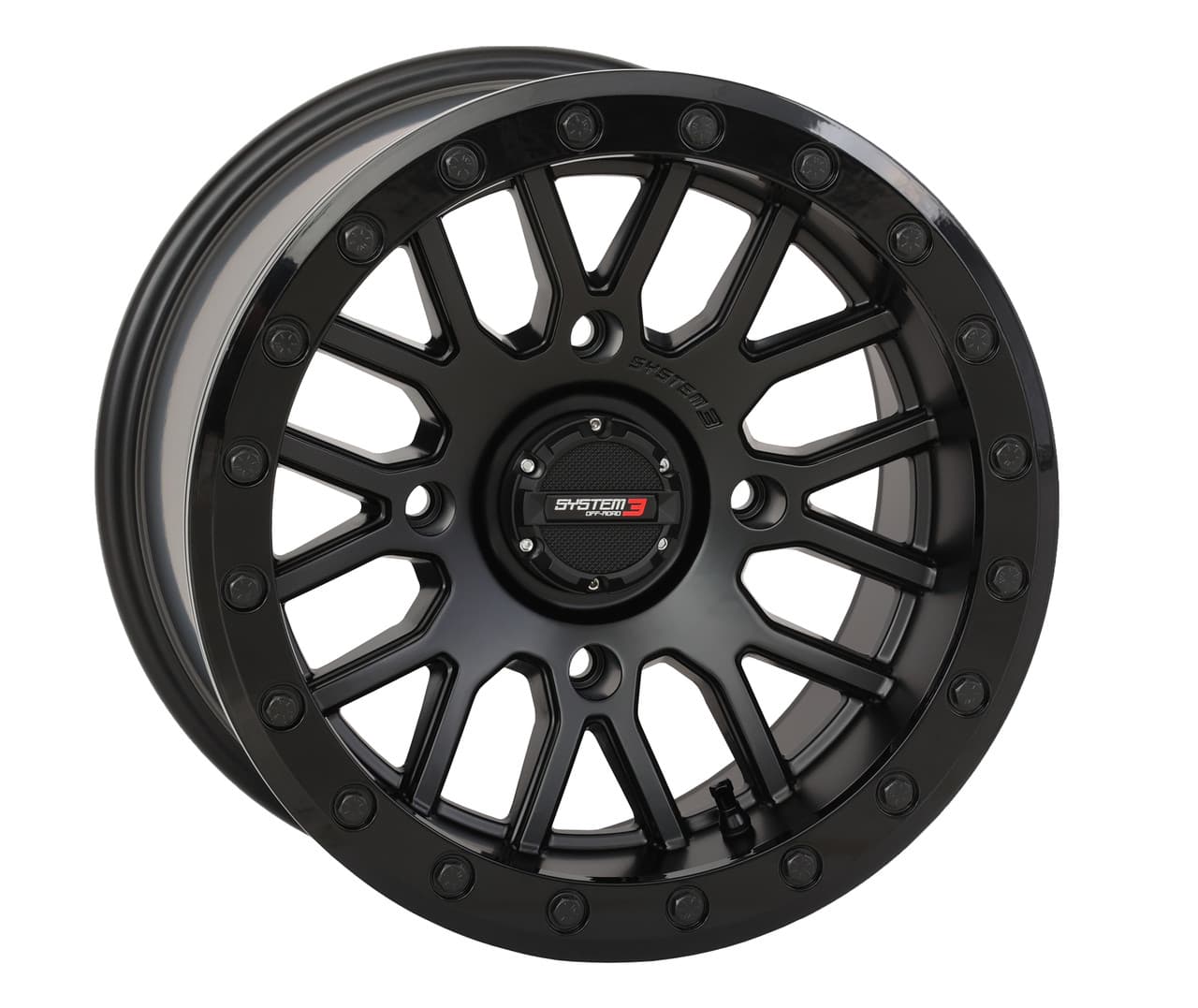System 3 SB9 Wheel 15X9 5+4 (+10MM) 4/137 Matte Black