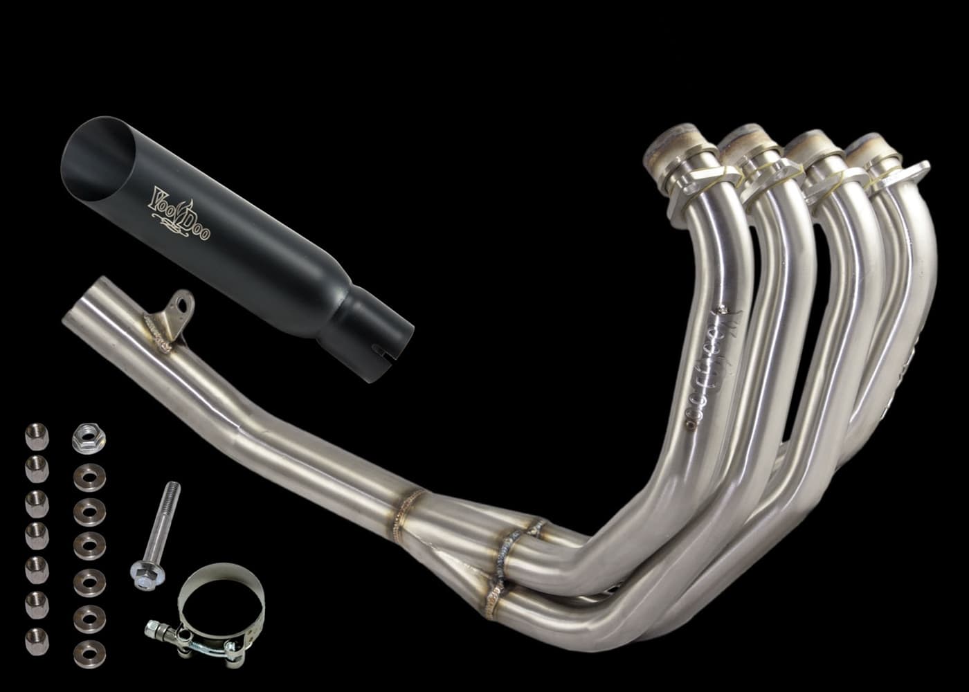 Voodoo Shorty System Exhaust Black