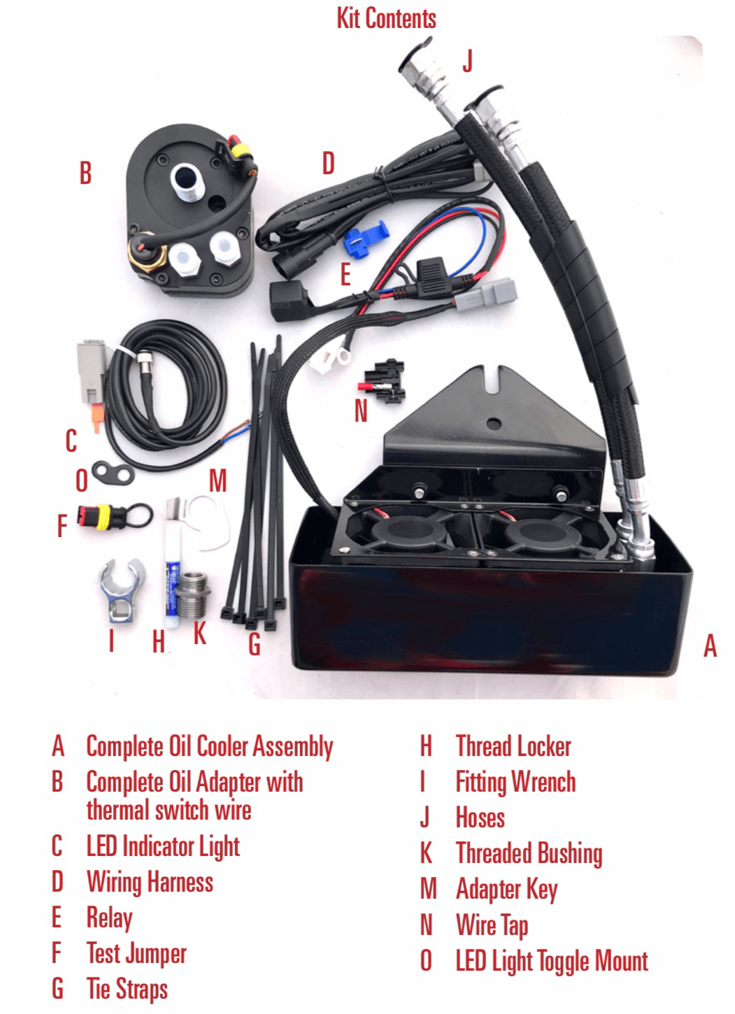 Ultracool Dyna Oil Cooler Front Mount Dyna `93-17 Gloss Black
