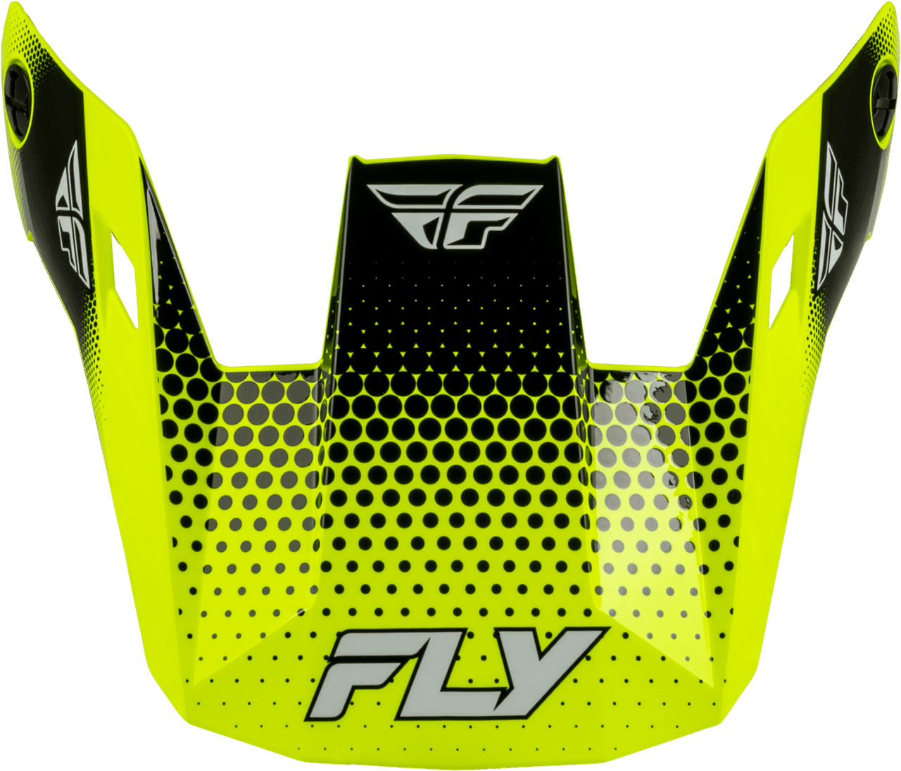Fly Racing Rayce Sonar Helmet Visor Hi-Vis/Black/White XS-LG