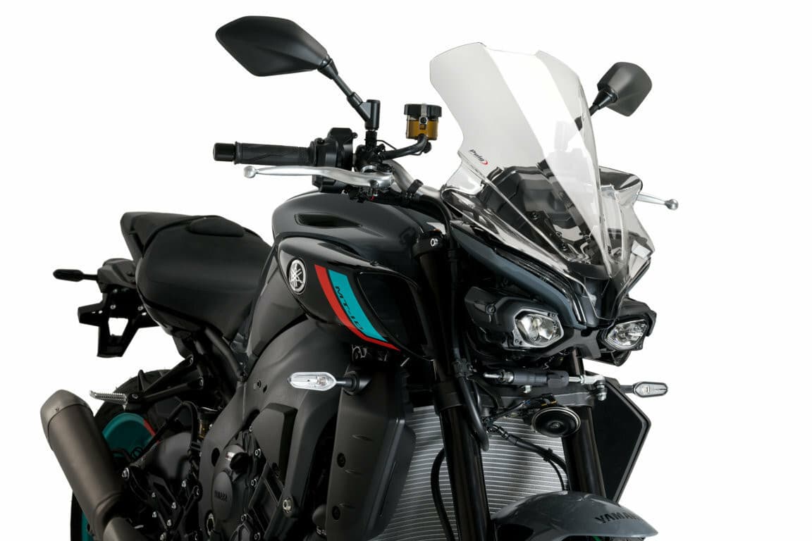 Puig Windscreen Naked New Gen Touring Clear Yamaha