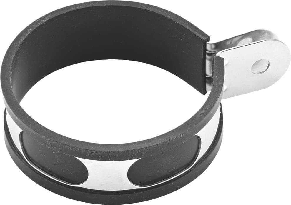 Helix Muffler Mounting Clamp Round 3-1/2"X1"