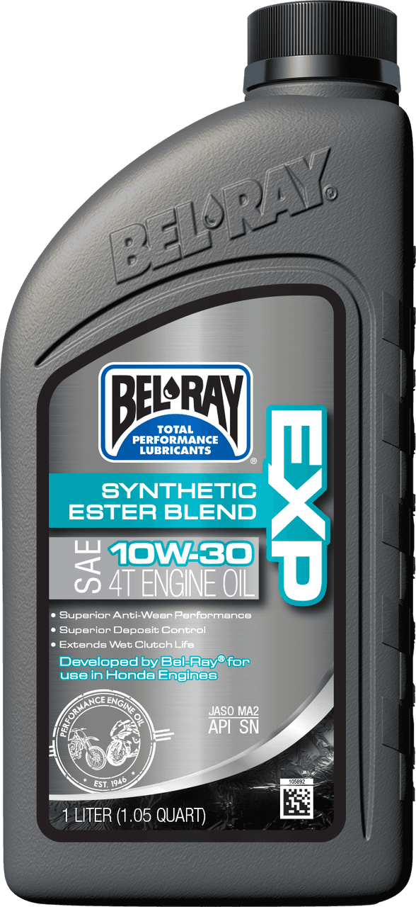 Bel-Ray Exp Syn Ester Blend Engine Oil 4T 10W30 1L