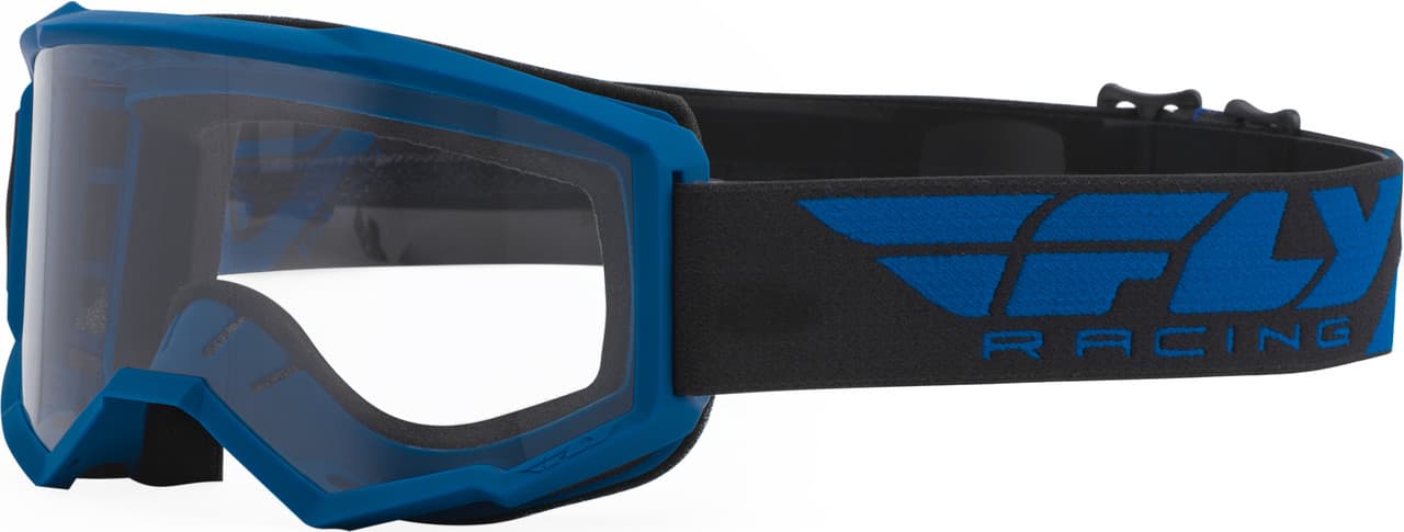 Fly Racing Focus Goggle Blue W/Clear Lens