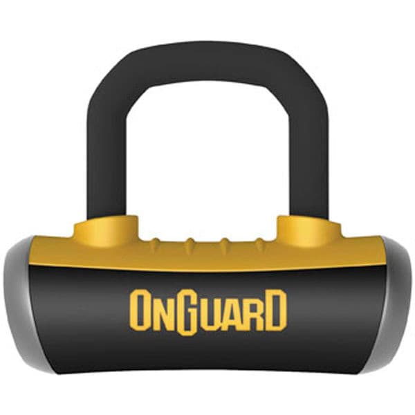 Onguard Boxer 8048 Disc Lock With Disc Reminder Black/Yellow