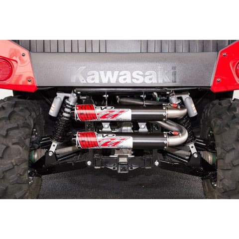 BIG GUN EVO U - DUAL SLIP ON- KAWASAKI