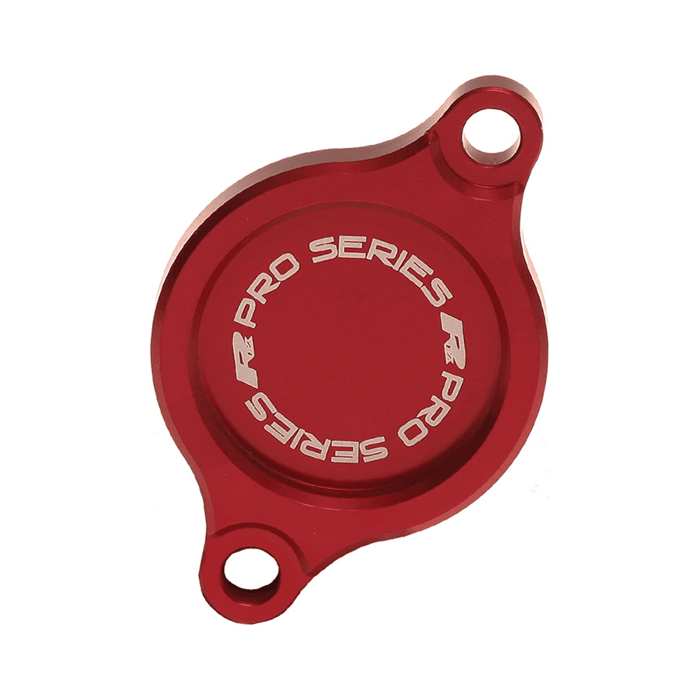 OIL FILTER COVER RED SUZ