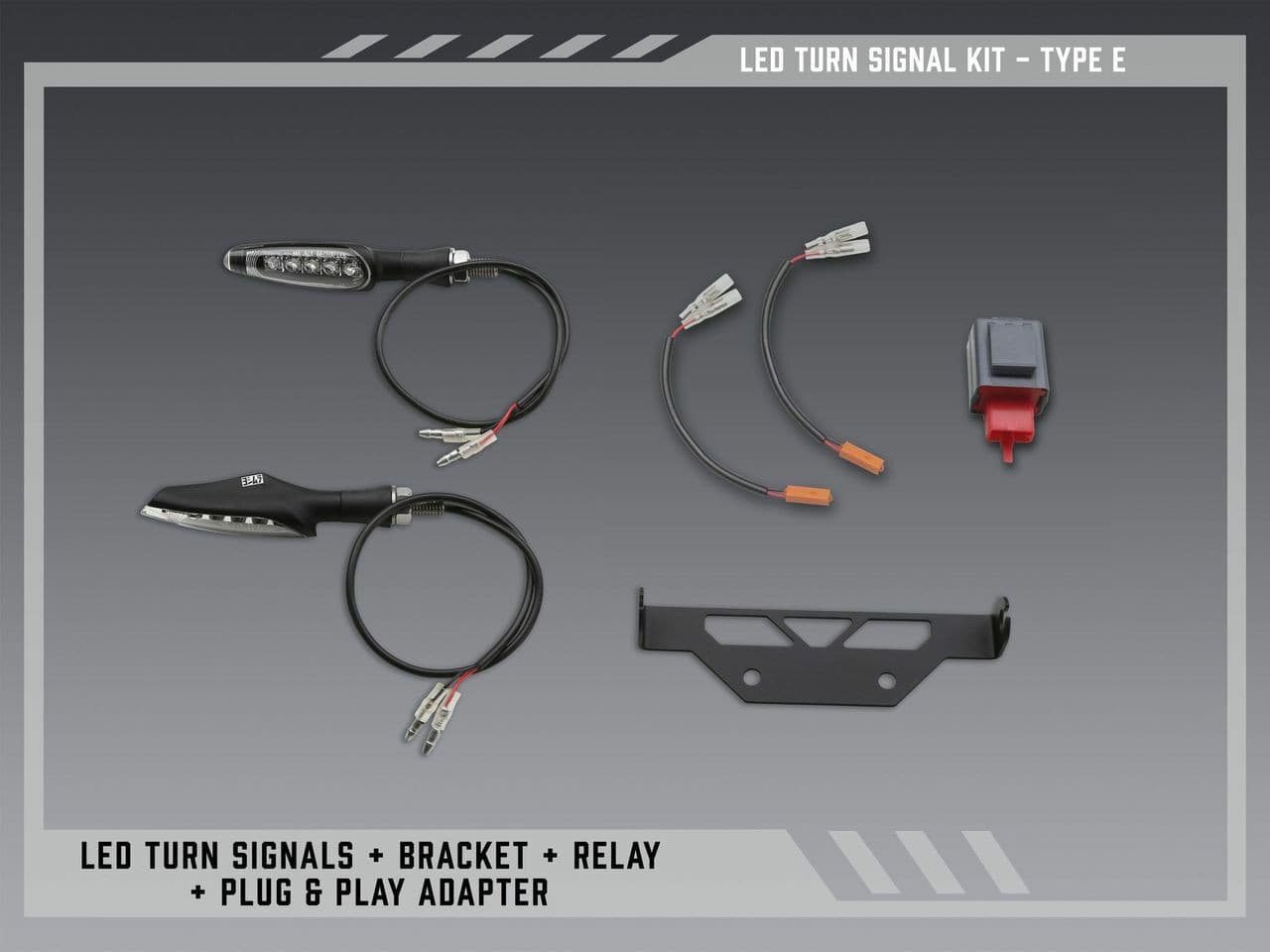 Yoshimura Fe V2 Stnd LED Turn Sig Kit E