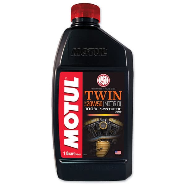 Motul Twin 100% Syn Oil 20W50 1QT