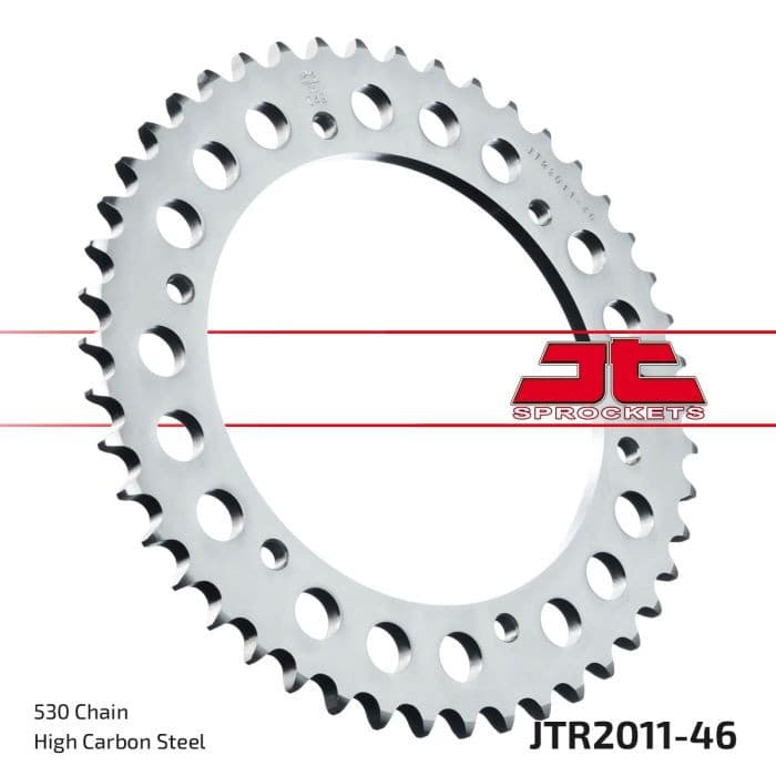 JT Sprockets Rear Sprocket Steel 46T-530 Tri