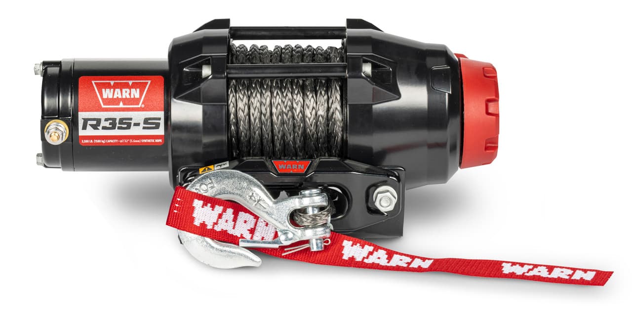 Warn R35-S Synthtic Rope Winch