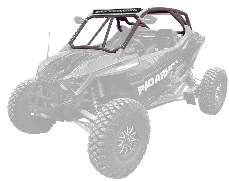 Pro Armor Pro R Cage W/V Intrusion Titanium Matte Metallic