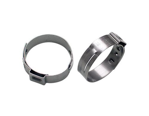 STEPLESS EAR CLAMP, 7.8 TO 9.5 MM, PK 10