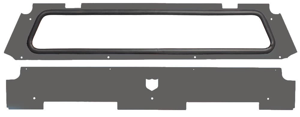 Pro Armor Rear Windshield Stealth Grey