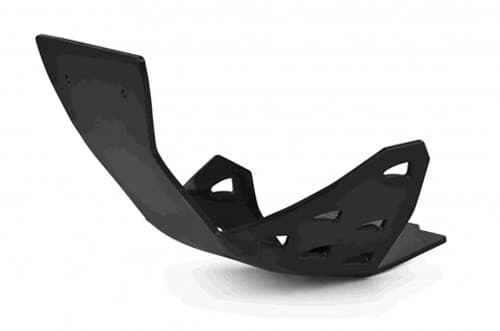 SKID PLATE SX350F/XC350F EXTRA PROTECTION NEW BLACK