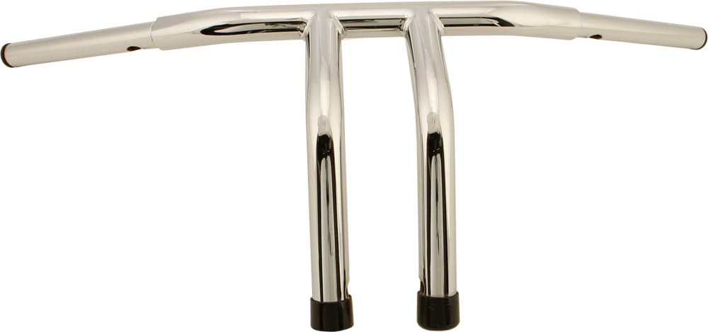 HardDrive 1.25" Fat Tiller-Bar 10" Rise Chrome