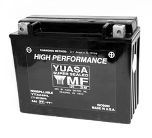 Yuasa Battery YTX24HL Sealed Factory Activated