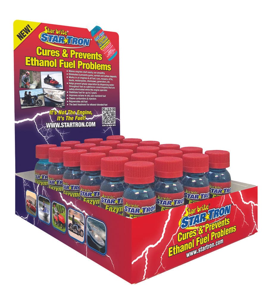 Star Brite Enzyme Fuel Treatment 1OZ 24/Pack W/Counter Display