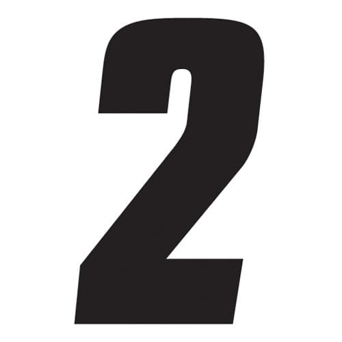 FX 2015 NUMBERS FACTORY 6" BLACK 2