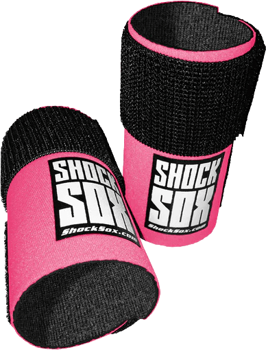 Shock Sox 4"U Pink Upside Down Forks