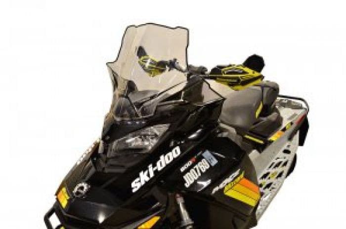 SKI-DOO GEN4 TALL, CLEAR WITH BLACK FADE, 22"