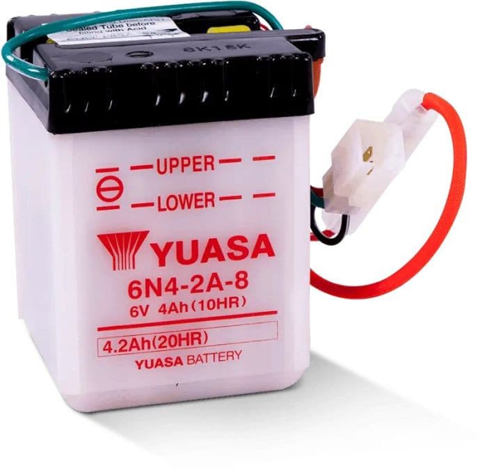 CONVENTIONAL 6N4-2A-8 6 VOLT BATTERY