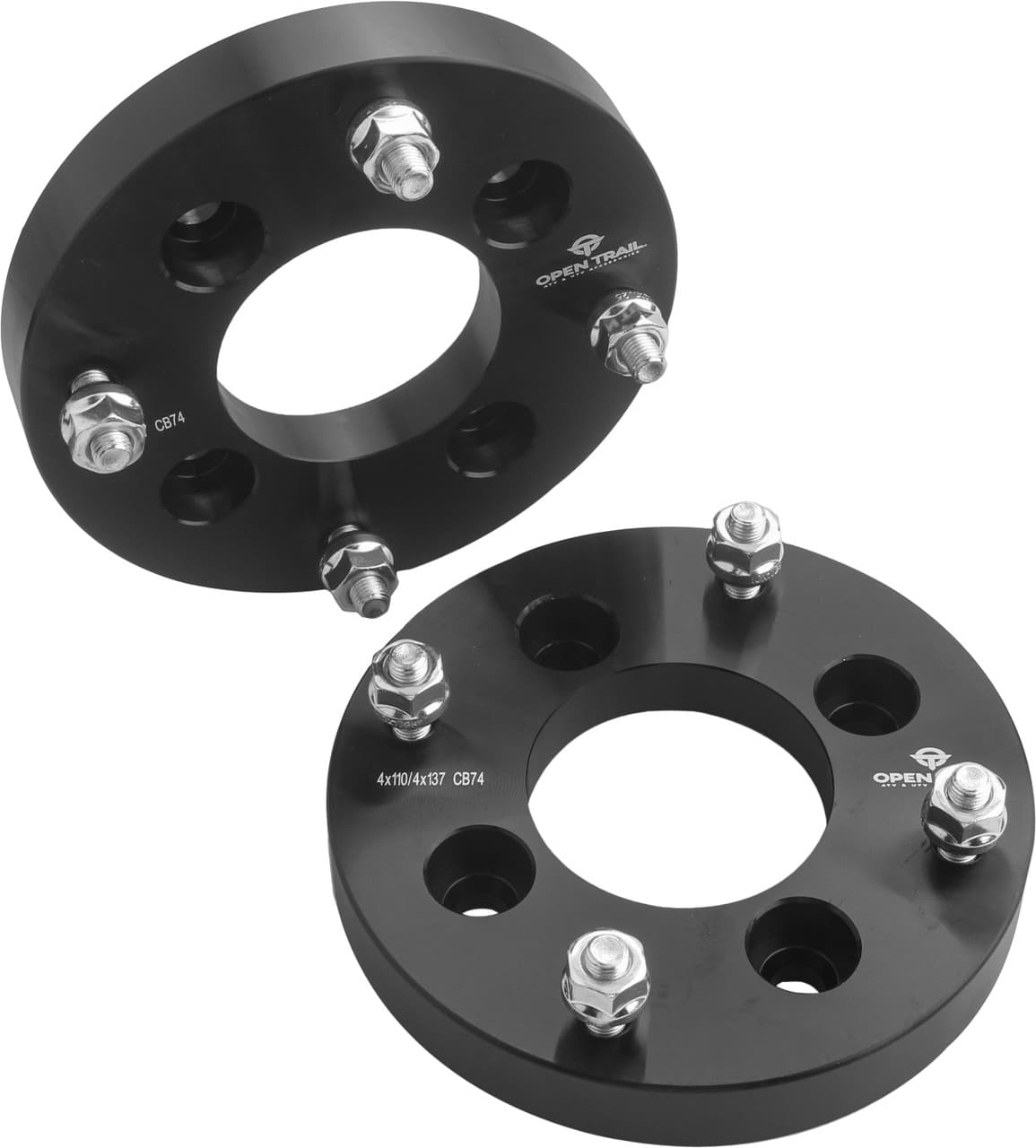 Open Trail Wheel Spacer Adapter 1" 4/110 To 4/137 10MM X 1.25MM