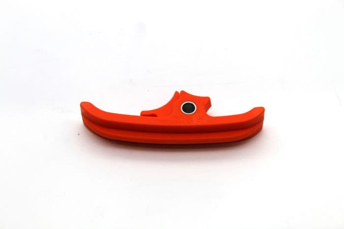 POLISPORT REPLICA PLASTIC,CHAIN SLIDING PIECE KTM ORANGE