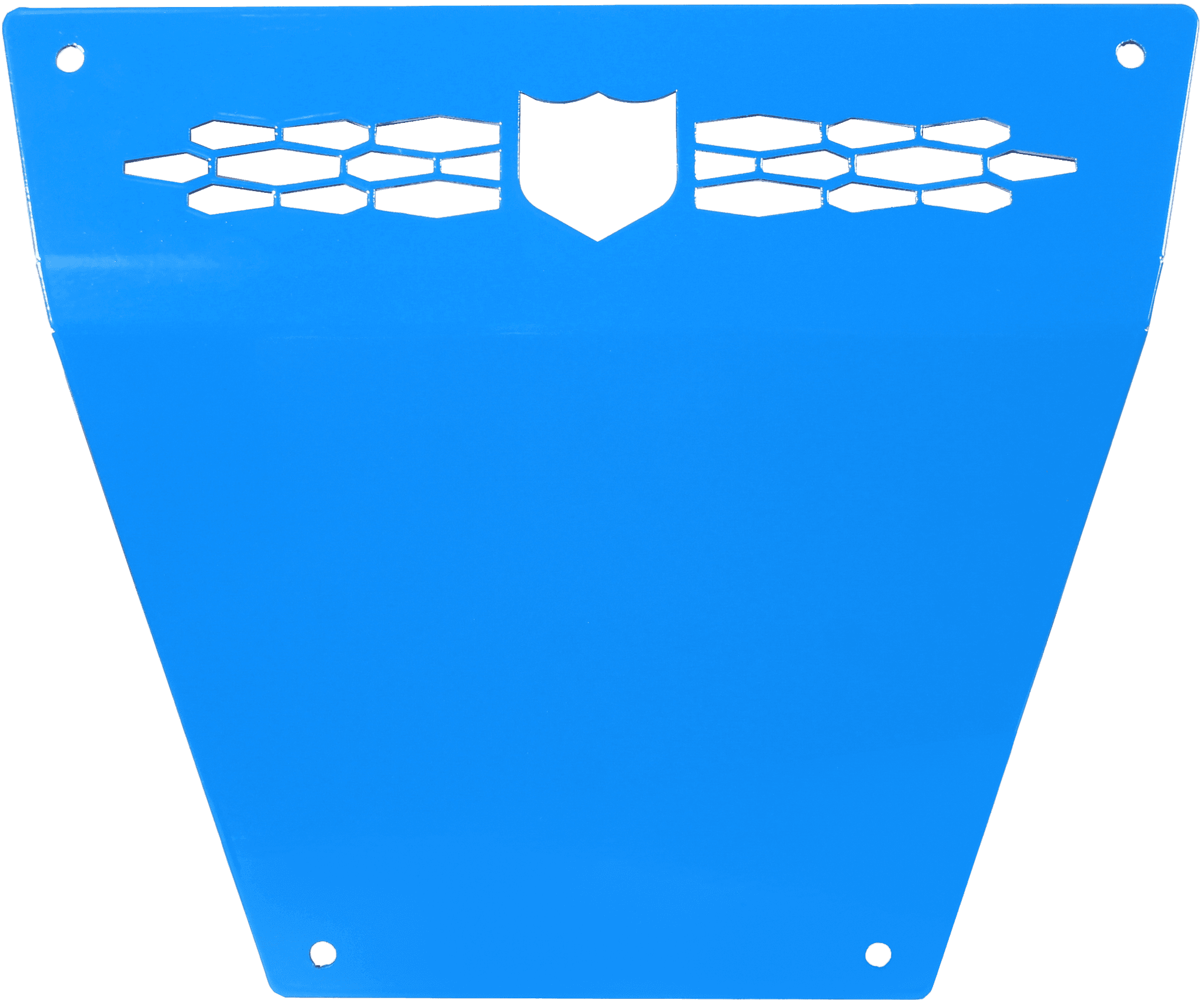 Pro Armor Front Race Skid Plate Voodoo Blue Polaris