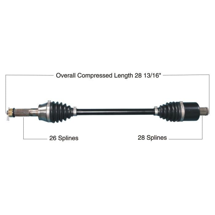 TYTANEUM HEAVY DUTY CV AXLE POLARIS REAR LEFT / RIGHT