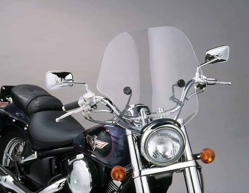 Slipstreamer SS-10 Viper Windshield Clear W/Black Hardware 7/8" & 1"