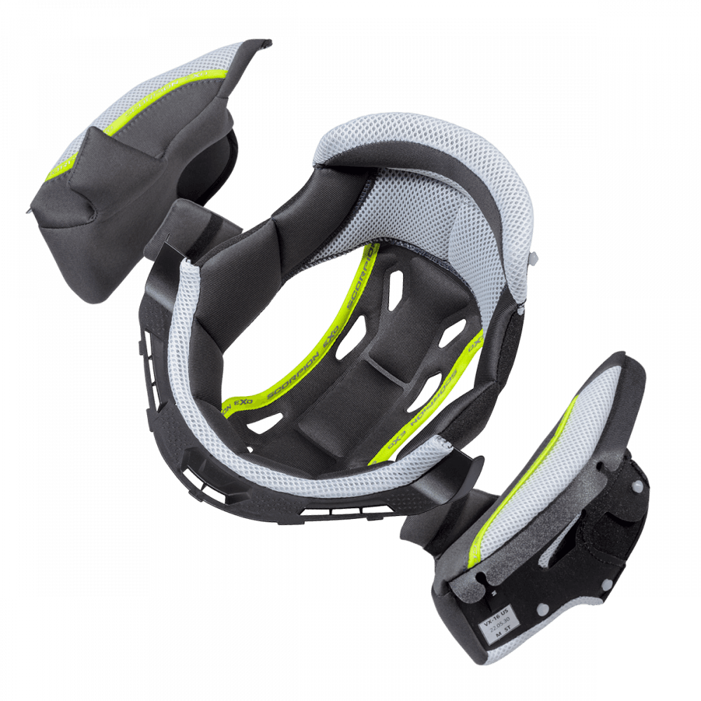 Scorpion Exo VX-16 Kwikwick II Liner/Cheek Pad Kit MD