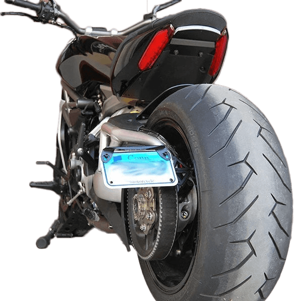 New Rage Cycles Side Mount License Plate Ducati
