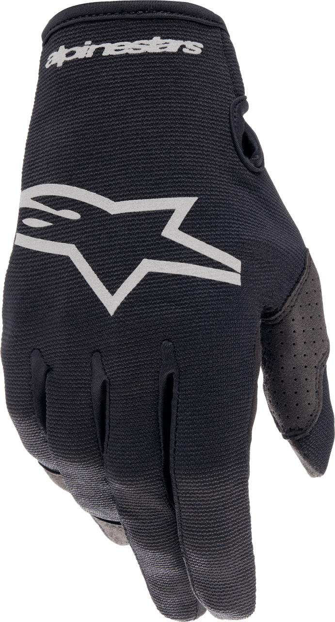 Alpinestars Radar Gloves Black/Brushed Silver LG