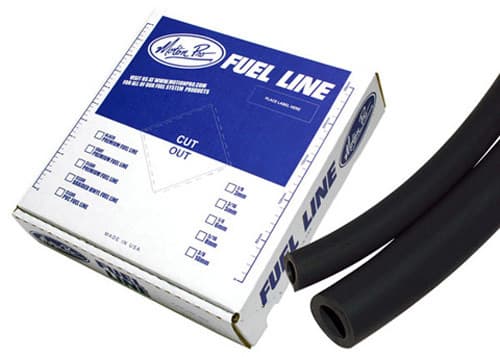 MP PREMIUM FUEL LINE, BLACK 1/4 ID X 25