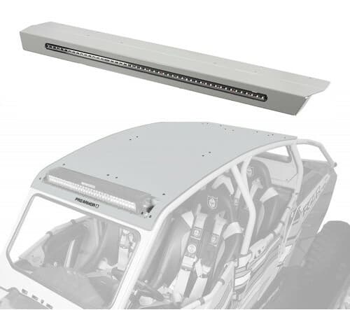 Pro Armor Asylum Roof W/Rr Lightbar Pkt Titanium Matte Metallic
