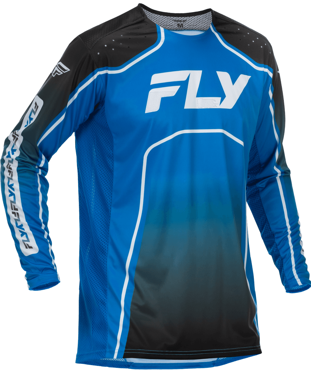 Fly Racing Rayce Bicycle Jersey Blue/Black/White 2X