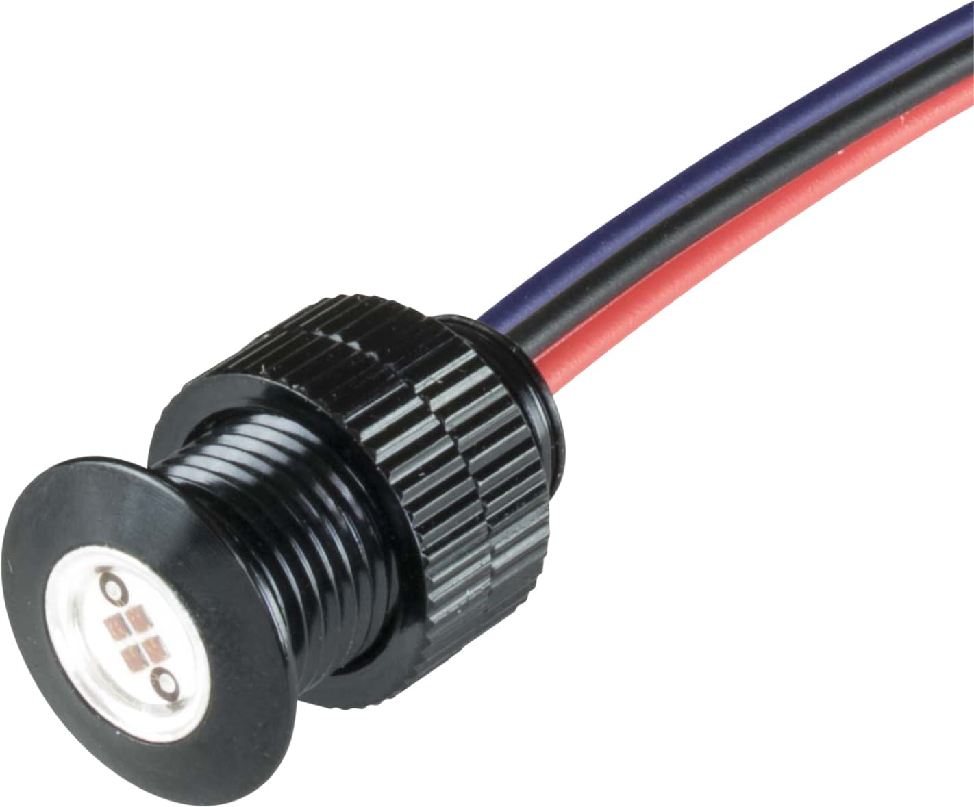 Baggernation Lightning Bolts Red LED Black