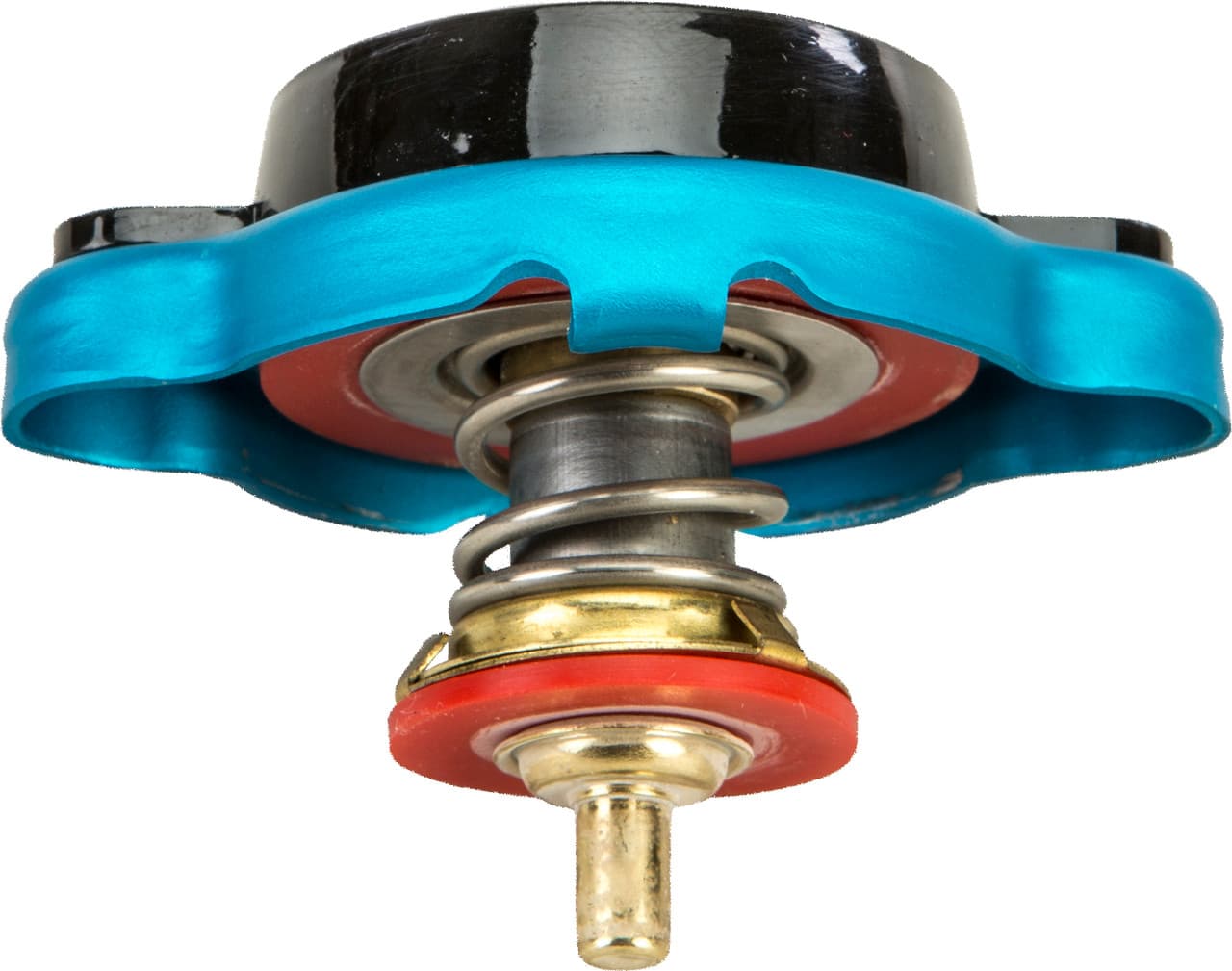 Fire Power Radiator Cap W/ Temperature Gauge - KTM/Husqvarna