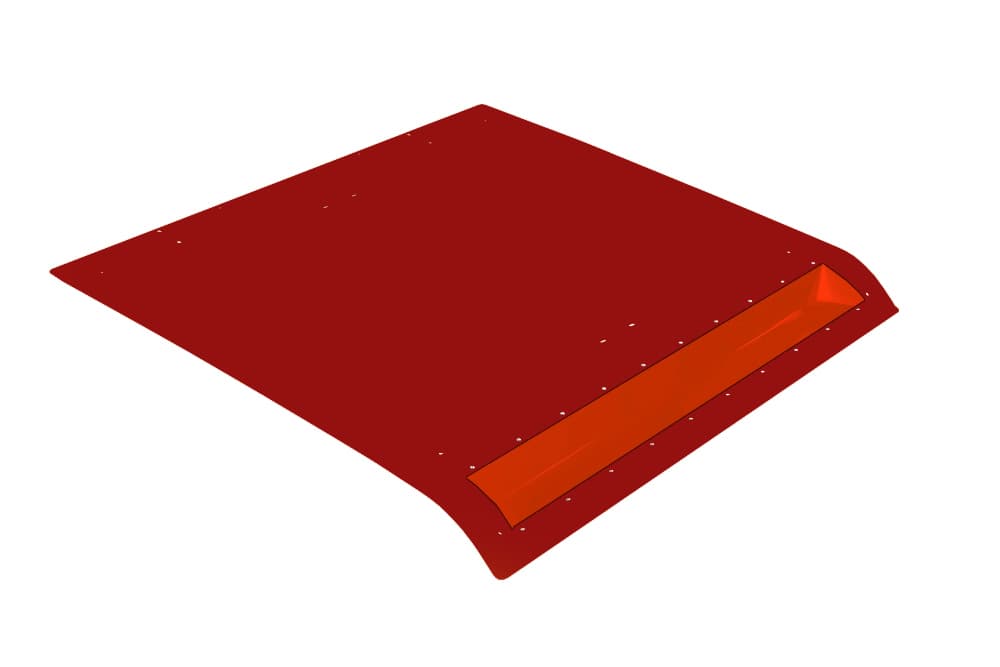 Pro Armor Asylum Roof W/Light Bar Pocket Performance Red