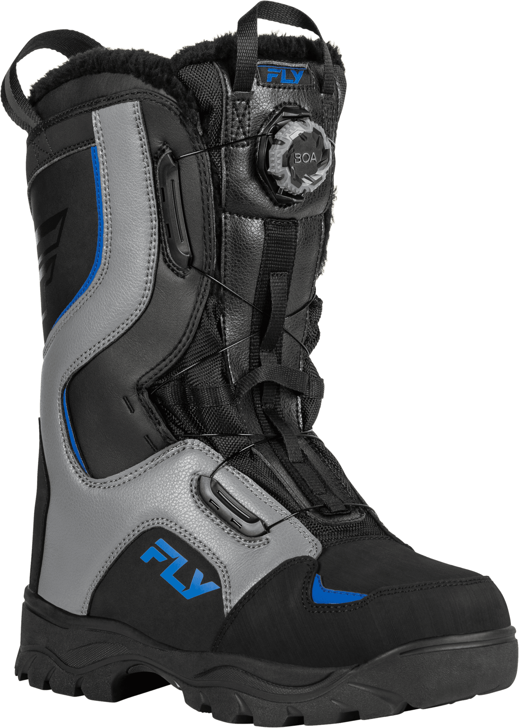 Fly Racing Marker Boa Boot Black/Blue 12