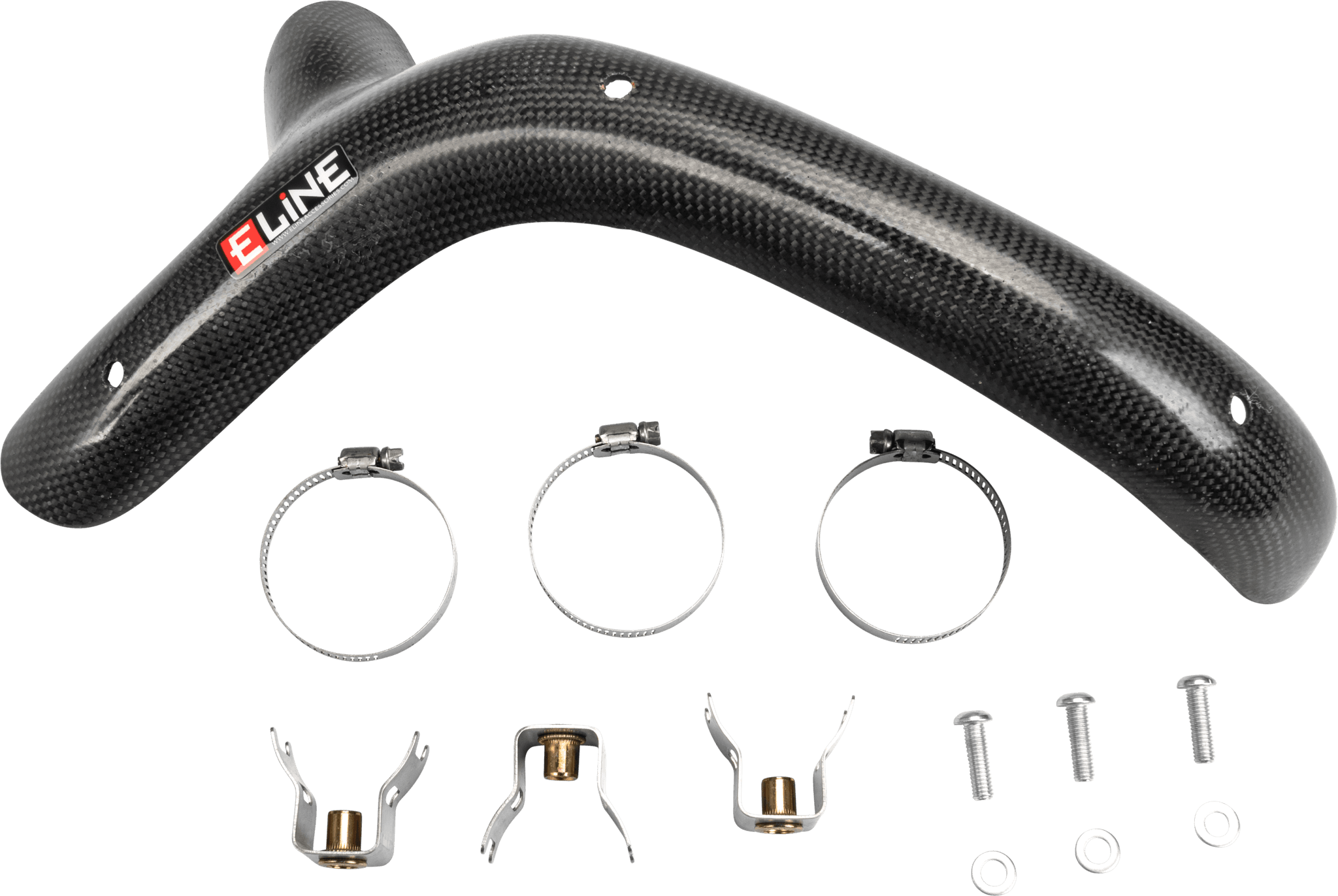 E-Line Accessories Carbon Fiber Heat Shields Husqvarna/KTM